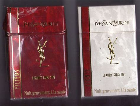 ysl cigarettes price|YSL low tar cigarettes.